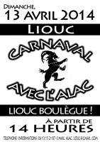 AFFICHE Carnaval Liouc